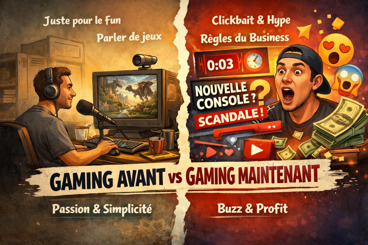 Les créateurs de contenu gaming  : passion ou machine à cliquer ?