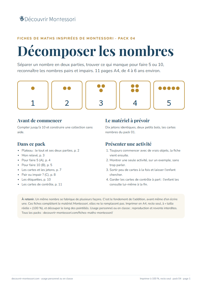Première page du pack 04