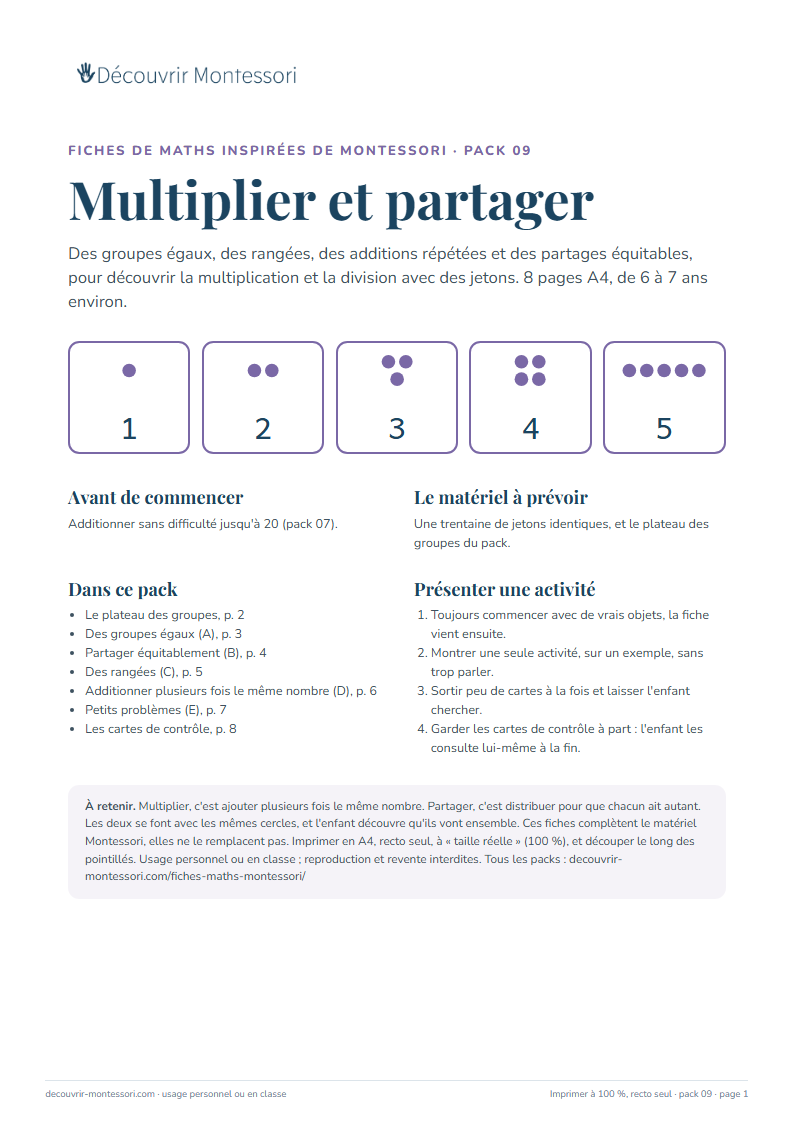 Première page du pack 09